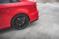 Preview: Maxton Heck Ansatz Flaps Diffusor für Audi S3 Limousine 8V schwarz Hochglanz AU-S3-3-S-RSD1-G