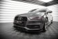 Preview: Maxton Front Ansatz V.3 Audi A4 S-Line / S4 B8 Facelift schwarz Hochglanz AU-A4-B8F-SLINE-FD1-G
