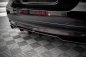Preview: Maxton Mittlerer Diffusor Heck Ansatz DTM Look für BMW 3er Limousine E90 schwarz Hochglanz BM-3-90-RSD1G+RD1-G