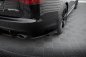 Preview: Maxton Street Pro Heck Ansatz Flaps Diffusor +Flaps für Audi RS6 Avant C6 schwarz Hochglanz AURS6C6CNC-RSD1B+RSF1-G