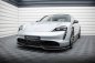 Preview: Maxton Front Ansatz Porsche Taycan / Taycan 4 / Taycan 4S / Taycan GTS Mk1 schwarz Hochglanz PO-TAY-1-FD1-G