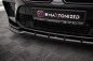 Preview: Maxton Front Ansatz V.1 für BMW X6 M F96 schwarz Hochglanz BM-X6-F96-M-FD1-G