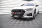 Preview: Maxton Front Ansatz V.2 für Audi A7 C8 schwarz Hochglanz AU-A7-C8-FD2-G