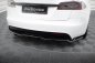 Preview: Maxton Mittlerer Cup Diffusor Heck Ansatz V.2 Tesla Model S Plaid Mk1 Facelift schwarz Hochglanz TE-MODELS-1F2-PL-RD2G+RD3-G