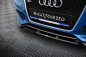 Preview: Maxton Front Ansatz V.4 Audi S4 / A4 S-Line B8 schwarz Hochglanz AU-S4-B8-FD4-G