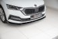 Preview: Maxton Front Ansatz V.1 für Skoda Octavia Mk4 schwarz Hochglanz SK-OC-4-FD1-G