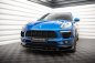 Preview: Maxton Front Ansatz V.2 für Porsche Macan Mk1 schwarz Hochglanz PO-MA-1-FD2-G