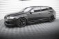Preview: Maxton Side Flaps Audi RS6 Avant C6 schwarz Hochglanz AURS6C6CNC-SF1-G