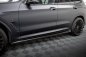 Preview: Maxton Seitenschweller Ansatz für BMW X3 M-Paket G01 Facelift schwarz Hochglanz BM-X3-01F-MPACK-SD1-G
