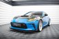 Preview: Maxton Street Pro Front Ansatz + Flaps V.1 + Flaps Toyota GR86 Mk1 schwarz Hochglanz TOGR861CNC-FD1BRB+FSF1-G