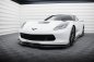 Preview: Maxton Front Ansatz V.2 Chevrolet Corvette Stingray / Z06 C7 schwarz Hochglanz CH-CO-C7-FD2-G