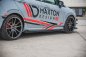 Preview: Maxton Side Front Stoßstangen Racing Flaps passend für Ford Fiesta Mk8 ST / ST-Line schwarz Hochglanz FOFI8STCNC-SF1-G