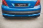 Preview: Maxton Heck Ansatz Flaps Diffusor für Peugeot 207 Sport schwarz Hochglanz PE-207-SPORT-RSD1-G