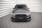 Preview: Maxton Front Ansatz V.1 für Audi S3 / A3 S-Line Sportback 8V Facelift schwarz Hochglanz AU-S3-3F-SB-FD1-G