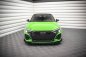 Preview: Maxton Street Pro Front Ansatz für +Flaps für V.1 + Flaps Audi RS3 8Y schwarz Hochglanz AURS38YCNC-FD1BRB+FSF1-G