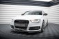 Preview: Maxton Front Ansatz V.2 Audi A4 Competition B8 Facelift schwarz Hochglanz AU-A4-B8F-COMP-FD2-G