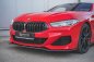 Preview: Maxton Front Ansatz V.1 für BMW 8 Coupe G15 / 8 Gran Coupe M Paket G16 schwarz Hochglanz BM-M850-G15-FD1-G