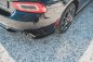 Preview: Maxton Heck Ansatz Flaps Diffusor für Fiat 124 Spider Abarth schwarz matt FI-124-1-AB-RSD2-T