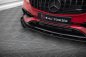 Preview: Maxton Street Pro Front Ansatz + Flaps Mercedes-Benz A 45 AMG Aero W176 Facelift schwarz Hochglanz MEA176FAEROCNC-FD1B+FSF1-G