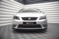 Preview: Maxton Front Ansatz V.1 für Seat Leon Mk3 schwarz Hochglanz SE-LE-3-FD1-G