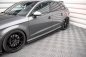 Preview: Maxton Street Pro Seitenschweller Ansatz für Audi S3 / A3 S-Line Sportback 8V Facelift AUS33FSBCNC-SD1BRB
