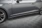 Preview: Maxton Seitenschweller Ansatz Audi S5 Coupe / A5 S-Line Coupe F5 Facelift schwarz Hochglanz AU-S5-2F-SD2-G