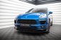 Preview: Maxton Front Ansatz V.1 für Porsche Macan Mk1 schwarz Hochglanz PO-MA-1-FD1-G