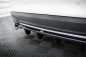 Preview: Maxton Mittlerer Cup Diffusor Heck Ansatz Mercedes-Benz CLA C117 Facelift schwarz Hochglanz ME-CLA-117F-RD1G+RD2-G