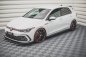 Preview: Maxton Racing Seitenschweller Ansatz + Flaps Volkswagen Golf 8 GTI / GTI Clubsport schwarz Hochglanz VWGO8GTICNC-SD1B+SRF1-G