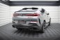 Preview: Maxton Mittlerer Cup Diffusor Heck Ansatz V.1 BMW X6 M-Paket G06 Facelift schwarz Hochglanz BM-X6-G06F-MPACK-RD1G+RD3-G