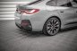 Preview: Maxton Heck Ansatz Flaps Diffusor V.2 für BMW 4er Gran Coupe M-Paket G26 schwarz Hochglanz BM-4-G26-MPACK-GC-RSD2-G