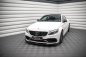 Preview: Maxton Front Ansatz V.2 für Mercedes-AMG C63 Coupe AMG Aero Pack C205 Facelift schwarz Hochglanz ME-C-205F-AMG-C-FD2-G