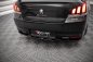 Preview: Maxton Mittlerer Diffusor Heck Ansatz für Peugeot 508 GT Mk1 Facelift schwarz matt PE-508-1F-GT-RD1-T