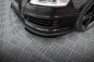 Preview: Maxton Front Flaps Audi RS6 Avant C6 schwarz Hochglanz AURS6C6CNC-FSF1-G