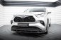 Preview: Maxton Front Ansatz für Toyota Highlander Mk4 schwarz Hochglanz TO-HL-3-FD1-G