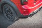 Preview: Maxton Heck Ansatz Flaps Diffusor für Mini Countryman Mk2 F60 JCW schwarz Hochglanz MC-CO-2-JCW-RSD1-G