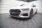 Preview: Maxton Front Ansatz V.1 für Audi A7 C8 schwarz Hochglanz AU-A7-C8-FD1-G