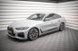 Preview: Maxton Seitenschweller Ansatz für V.1 für BMW 4er Gran Coupe M-Paket G26 schwarz Hochglanz BM-4-G26-MPACK-GC-SD1-G