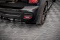 Preview: Maxton Heck Ansatz Flaps Diffusor V.2 für Mini Cooper John Cooper Works R56 schwarz Hochglanz MC-S-2-56-JCW-RSD1-G