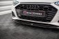 Preview: Maxton Front Ansatz V.2 für Audi A4 S-Line / S4 B9 Facelift schwarz Hochglanz AU-A4-B9F-SLINE-FD2-G