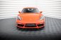 Preview: Maxton Front Ansatz V.1 für Porsche 718 Cayman 982c schwarz Hochglanz PO-CA-718-FD1-G