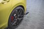 Preview: Maxton Hintere Seiten Flaps für Volkswagen Golf 8 GTI Clubsport schwarz Hochglanz VWGO8GTICSCNC-RSF1-G