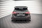 Preview: Maxton Robuste Racing Diffusor Heck Ansatz +Flaps für Mercedes A35 AMG Hatchback Aero Pack W177 schwarz Hochglanz MEA17735CNC-RS1B+RSF1-G