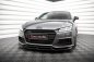 Preview: Maxton Front Ansatz V.1 Audi TT S / S-Line 8S schwarz Hochglanz AU-TT-3-SLINE-FD1-G