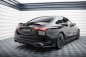 Preview: Maxton Spoiler CAP Abrisskante 3D Mercedes-Benz E Limousine AMG-Line W214 schwarz Hochglanz ME-E-214-AMGLINE-CAP3D1-G