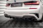 Preview: Maxton Diffusor Heck Ansatz BMW 3er M-Paket G20 / G21 (Passend Fahrzeuge mit Anhängerkupplung) schwarz Hochglanz BM-3-21-MPACK-RS1RS2RGO_O+RS1RG
