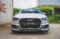 Preview: Maxton Front Ansatz V.3 für Audi S3 / A3 S-Line 8V FL Limousine schwarz Hochglanz AU-S3-3F-FD3-G