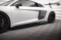Preview: Maxton Seitenschweller Ansatz für V.2 für + Flaps Audi R8 Mk2 Facelift AU-R8-2F-SD3G+S
