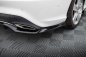 Preview: Maxton Mittlerer Cup Diffusor Heck Ansatz Mercedes-Benz CLA C117 Facelift schwarz Hochglanz ME-CLA-117F-RD1G+RD2-G