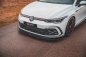 Preview: Maxton Front Ansatz V.5 für Volkswagen Golf 8 GTI schwarz Hochglanz VW-GO-8-GTI-FD5-G